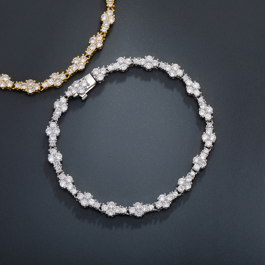 Floral Halo Bracelet