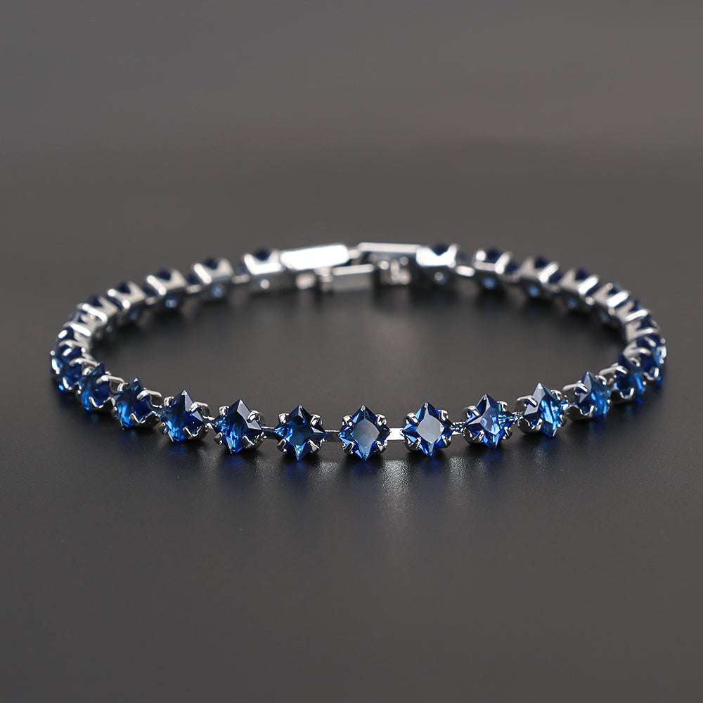 Sapphire Glow Bracelet
