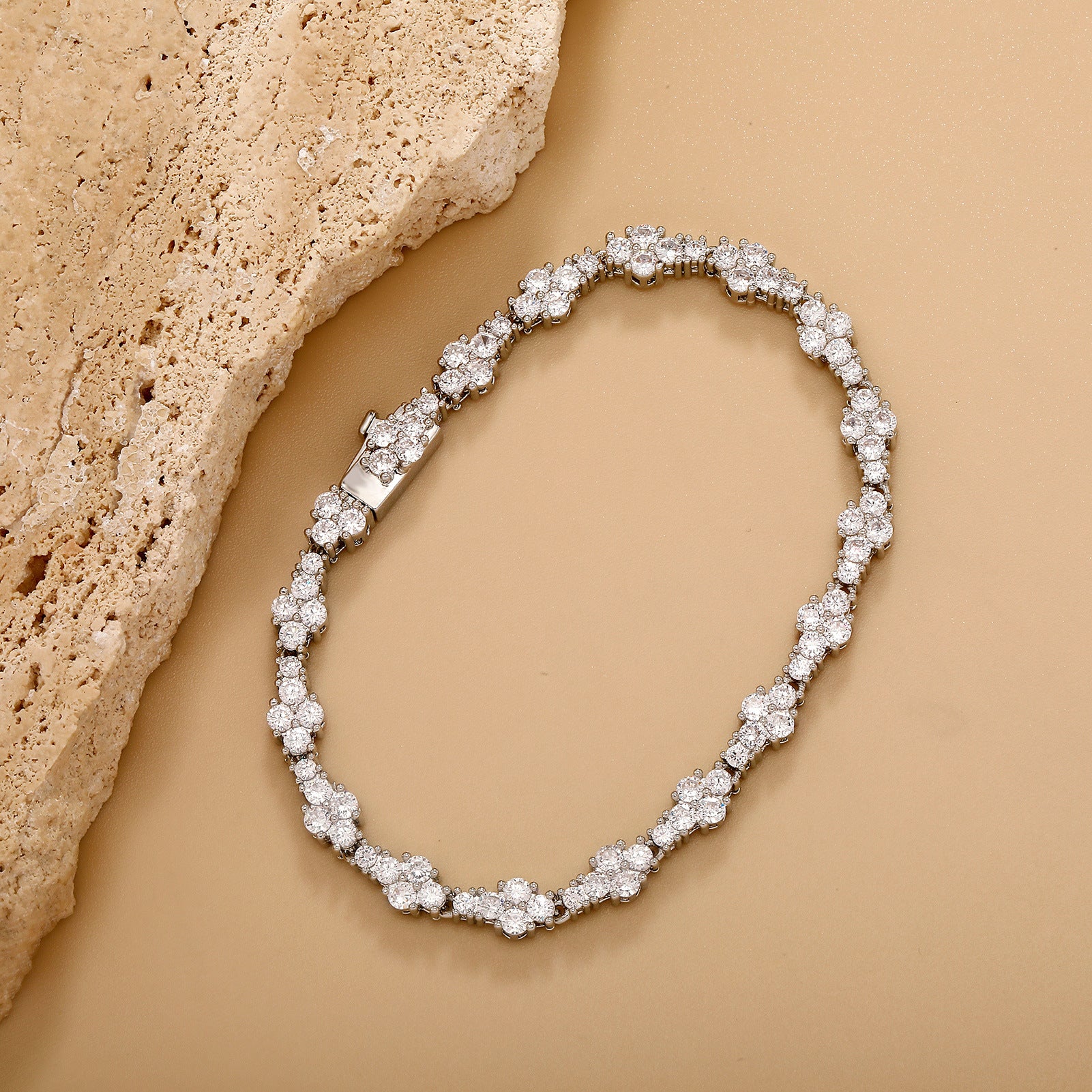 Floral Halo Bracelet